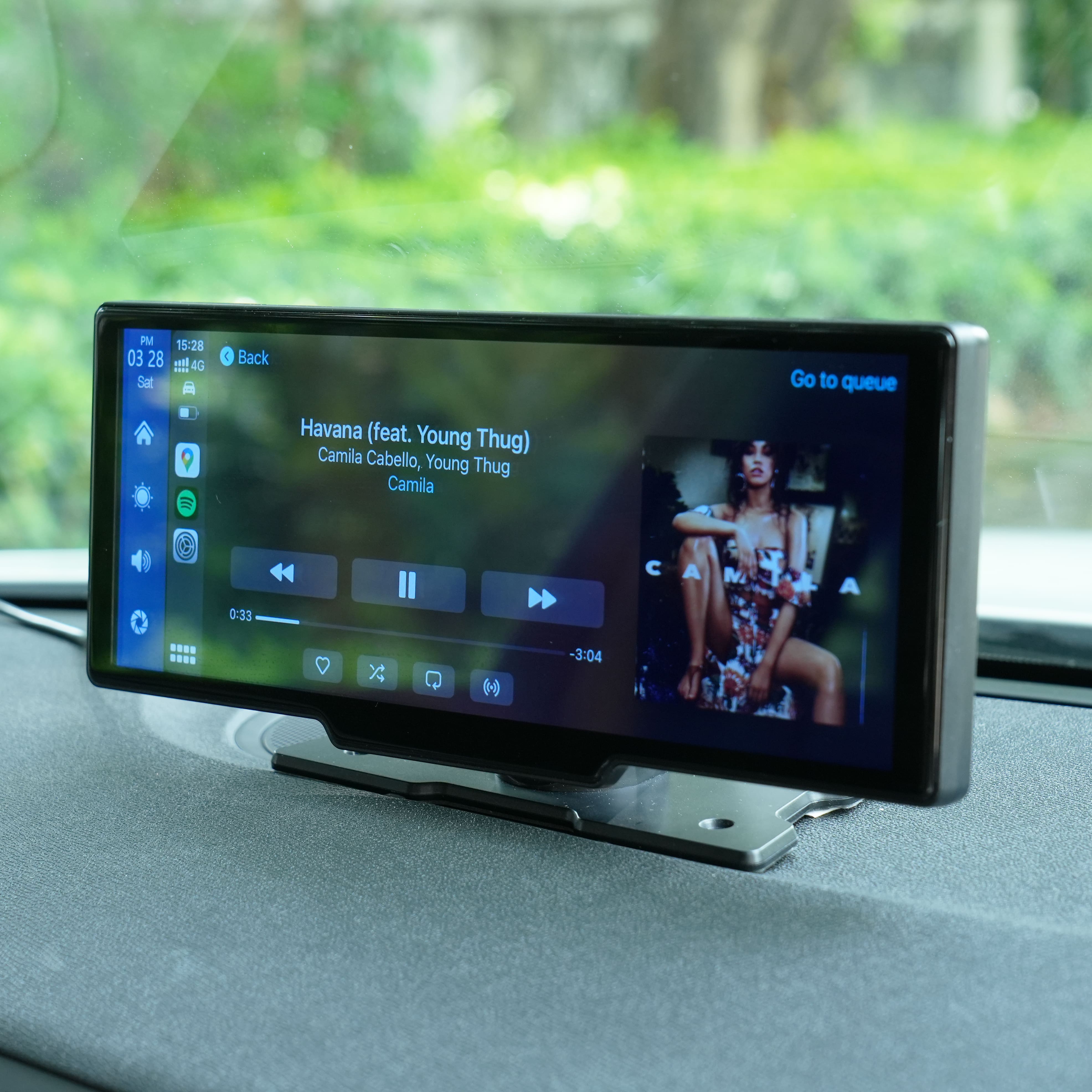 Luxe CarPlay Breedbeeld - 26 cm - Apple & Android